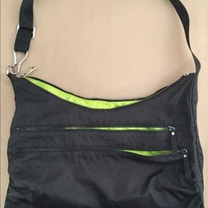 Lululemon cross body gym bag.